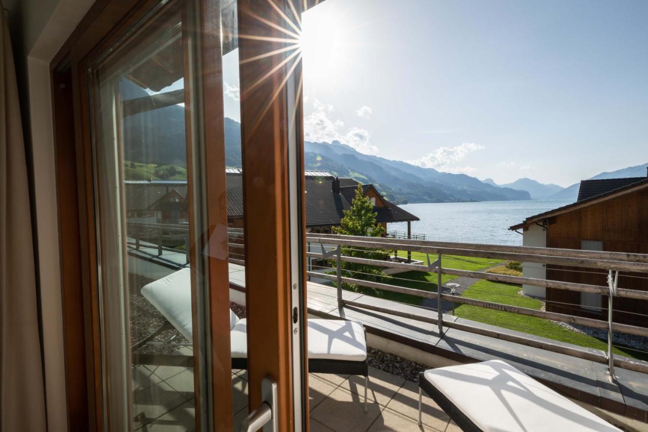 Marina Walensee Hotel Unterterzen Exterior foto