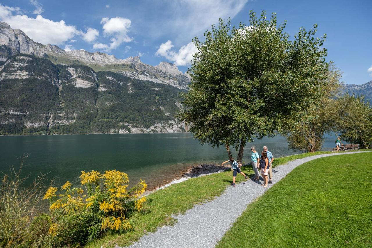 Marina Walensee Hotel Unterterzen Exterior foto