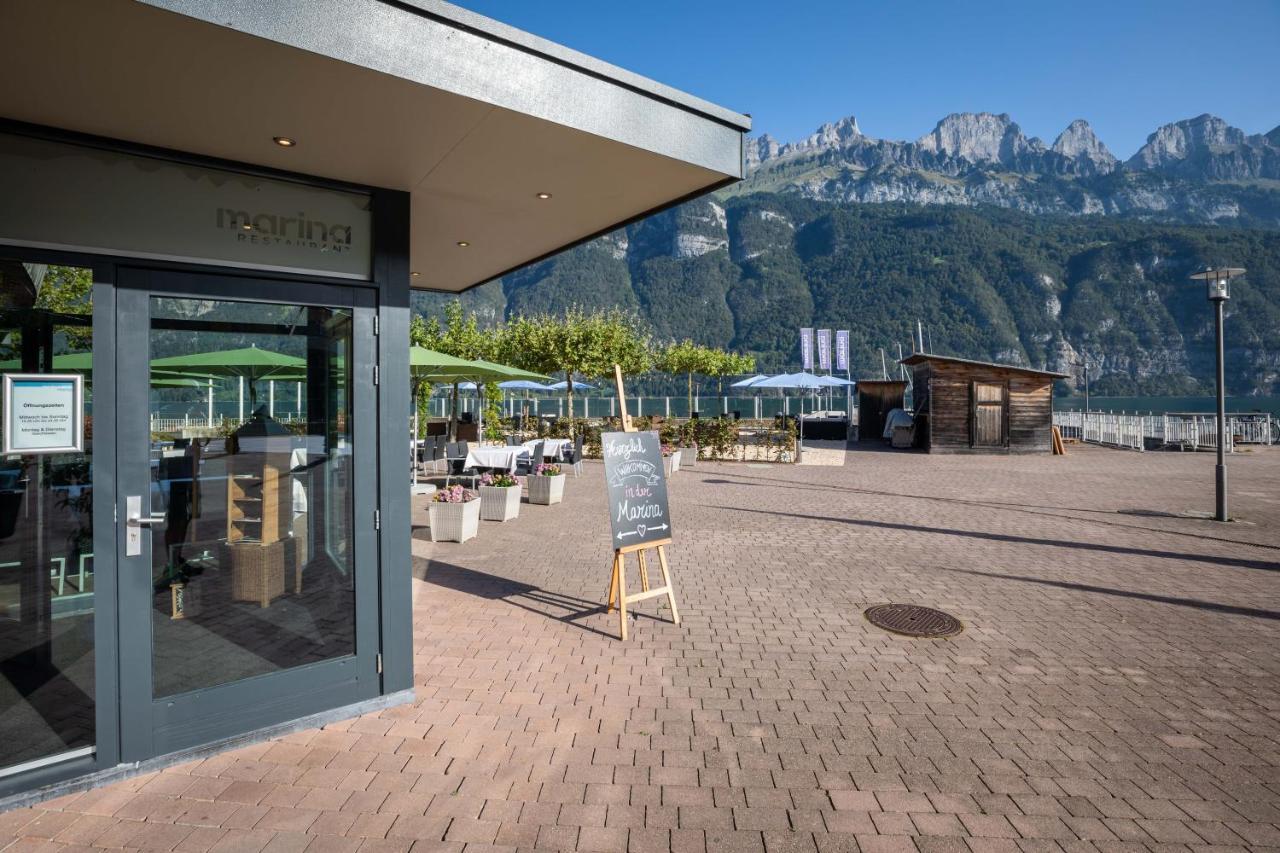 Marina Walensee Hotel Unterterzen Exterior foto