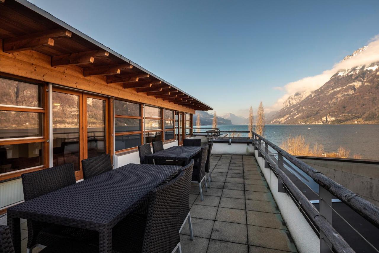 Marina Walensee Hotel Unterterzen Exterior foto